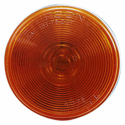 AMBER 4IN ROUND TURN SIGNAL