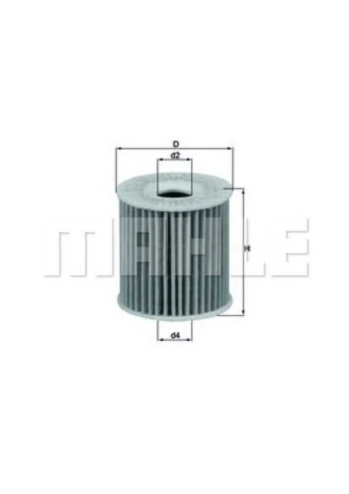 Mahle Oil Filter Smart Fortwo 0.8L CDI 2005-2009 0.8L TDI 2010 (Canada)