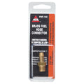 BRASS FUEL CONNECTOR 5/16 HOSE MA
