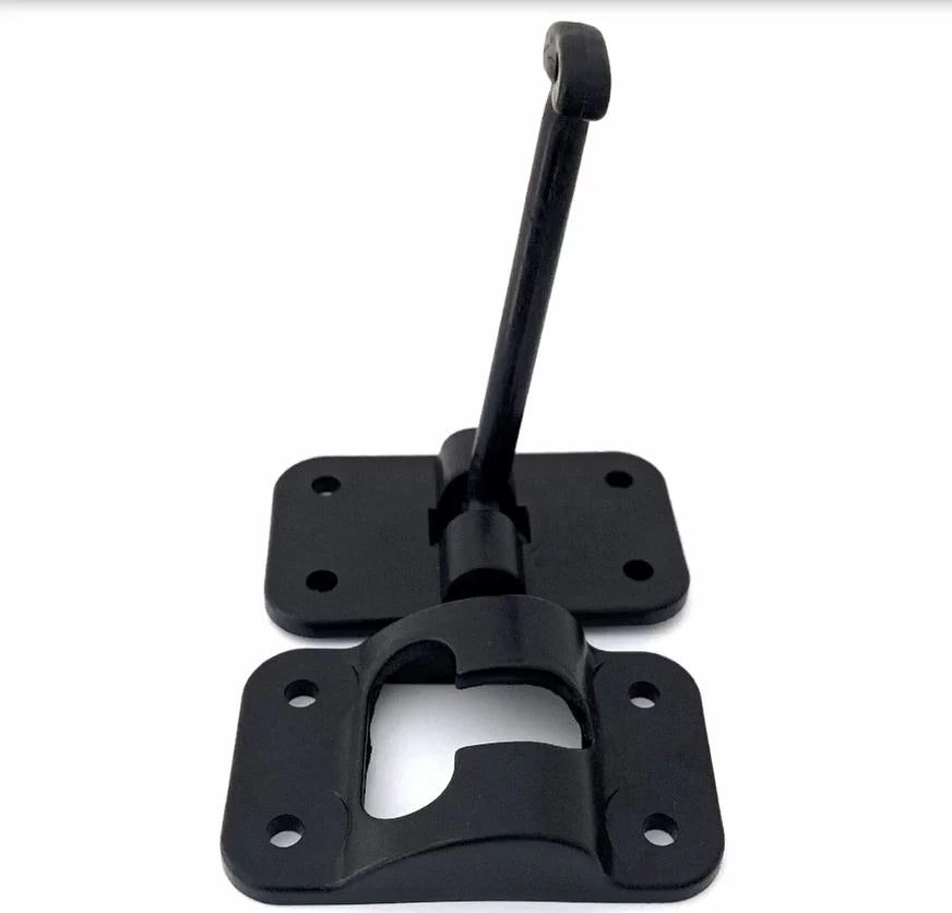 31/2IN TSTYLE DOOR HOLDER BLACK