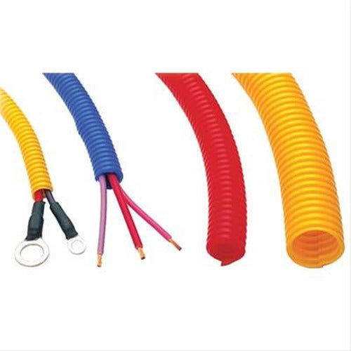 RED 1/4"ID CONVOLUTED TUB