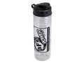 ~(2 lbs. 10X6X6)~ aFe POWER Clear Plastic Water Bottle: 24oz w/Snap Lid