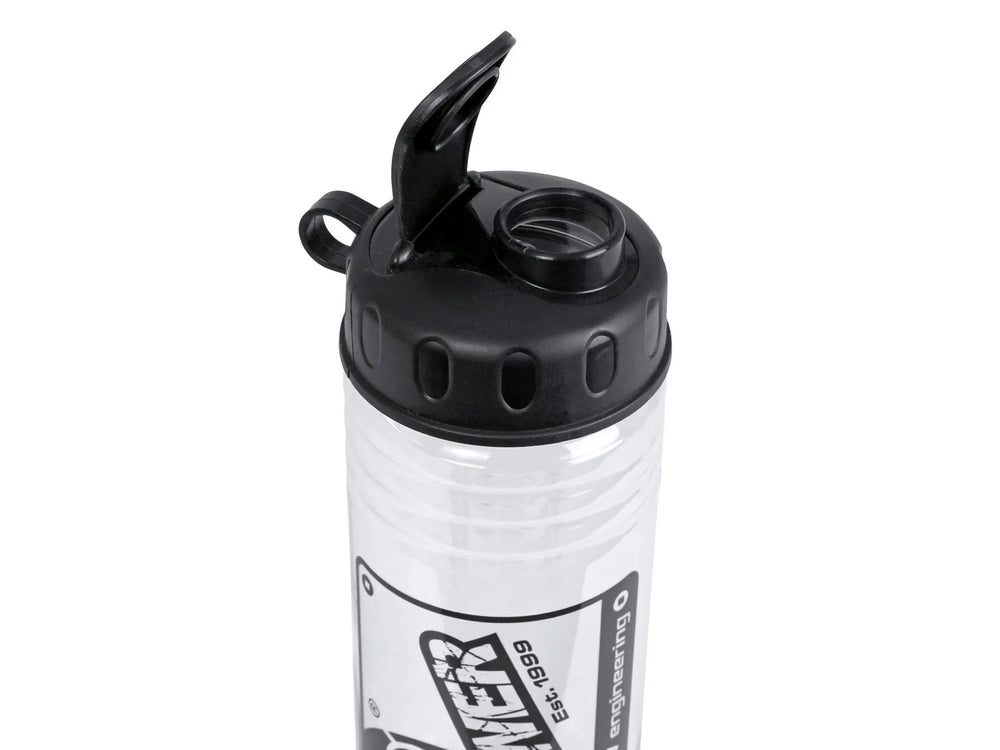~(2 lbs. 10X6X6)~ aFe POWER Clear Plastic Water Bottle: 24oz w/Snap Lid