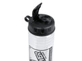 ~(2 lbs. 10X6X6)~ aFe POWER Clear Plastic Water Bottle: 24oz w/Snap Lid