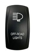 OTRATTW Off-Road Lights (Contura V Rocker) - Universal (Style: Single Light Graphic)