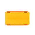 AMBER - PROTECTIVE LENS COVER FOR STRAIGHT LIGHTBARS