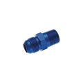 10 STRAIGHT MALE ADAPTER TO 08 (1/2) NPT MALE BLACK