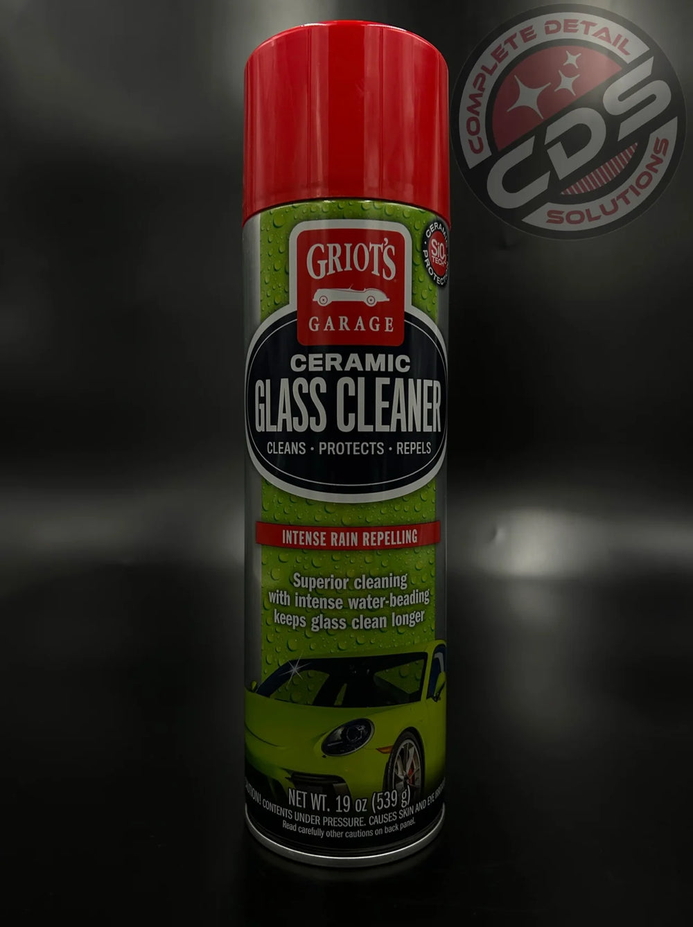 Griots Garage Ceramic Aerosol Glass Cleaner - 19oz - Case of 12