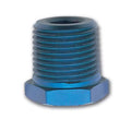Russell Performance 1/2in Male to 1/4in Female Pipe Bushing Reducer (Blue)