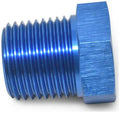 Russell Performance 1/2in Male to 1/4in Female Pipe Bushing Reducer (Blue)