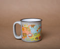 THE MUG TRAVEL MAP. 15 OZ.
