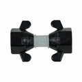 WINGNUT SWIVEL (PUMP/ACCUMULATOR FITTING) NYLON 3/4IN GHT (M) X 1/2IN (F)