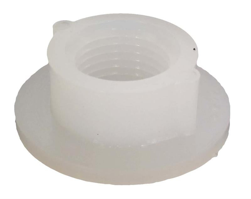 SPIN FITTING RAISED .5IN FPT WHITE