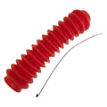 Daystar Single Shock Boot and Zip Tie Bagged Red