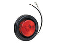 LIGHT,2IN ROUND,MARKER,1 LED,RED W/