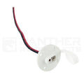 FEMALE CONNECTOR WHITE
