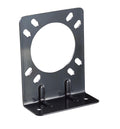 7WAY RV SOCKET MOUNTING BRACKET W/BLACK COATING