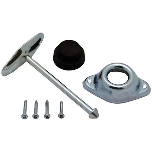 METAL DOOR HOLDBACK 43/4 STRAIGHT (1/CTN)