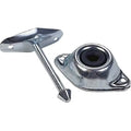 METAL DOOR HOLDBACK 43/4 STRAIGHT (1/CTN)