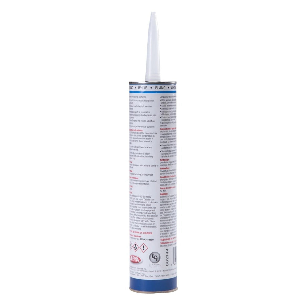 1021 WHITE UPC LOW VOC SELF LEVELING SEALANT 10.3 OZ TUBE