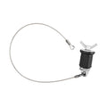 PKGD 1IN ALUM TEE HANDLES BAILER PLUG W/SS CABLE