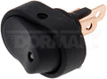 ROCKER OBLG LED BLK/BLUE
