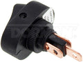 ROCKER OBLG LED BLK/BLUE