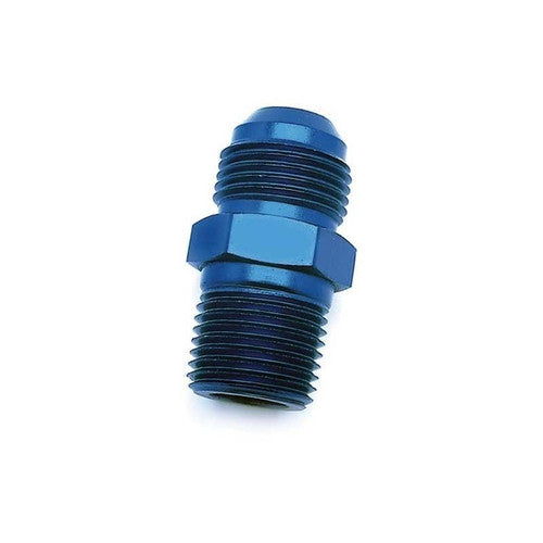 3/8IN NPT TO 10AN BLUE STRAIGHT ADAPTER