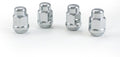 14MM X 1.50 ACORN BULGE HEAT TREATED (13/16IN HEX) LUG NUTS 4 BAGGED