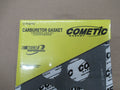 Cometic Carter AFB .060in Fiber Carburetor Mounting Gasket - 1.490in Ports - Square Bore