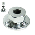 PKGD. C.P. BRASS CABLE OUTLET - 3/8