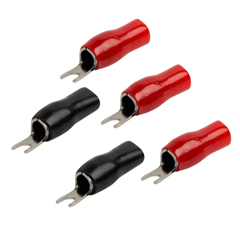 4 AWG 1/4 INCH SPADE TERMINALS 5PK V8 SERIES