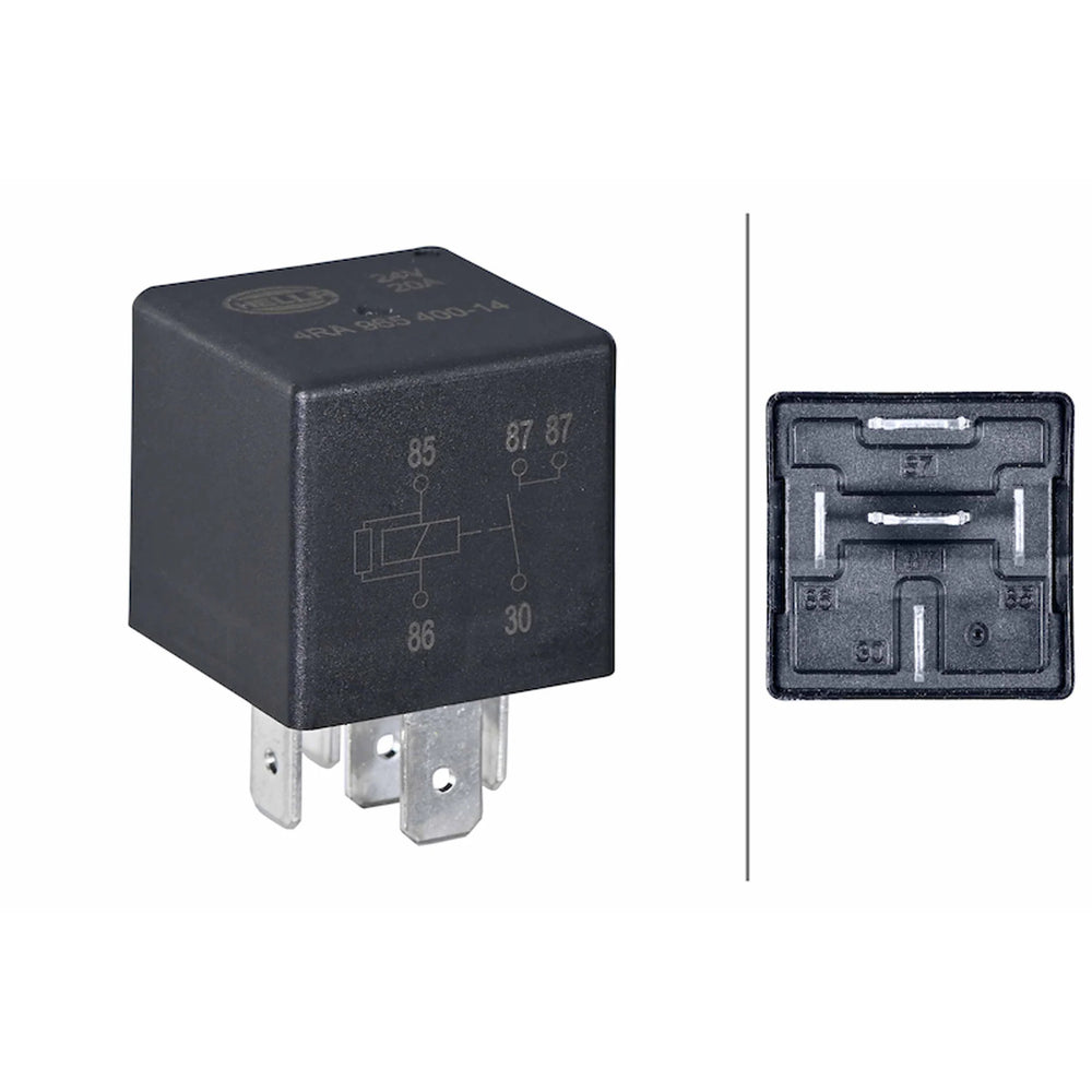 RELAY MINI ISO 5 POLE 24V SPST D87