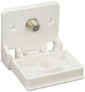 WHITE 75OHM OUTLET CONNECTOR