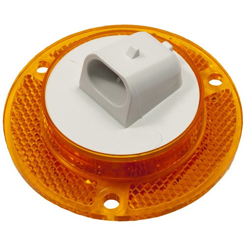 LED M/C P2 RND AMP RFLX W/FLNG 2'
