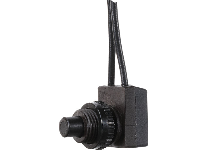 PUSH BUTTON ON/OFF SWITCH 10 AMP SPST WITH 4.5IN LEADS