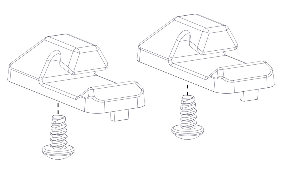 STORAGE BRACKET REPLACEMENT KIT FOR
