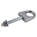 CHROME ZINC BOW EYE 3/8" X 5