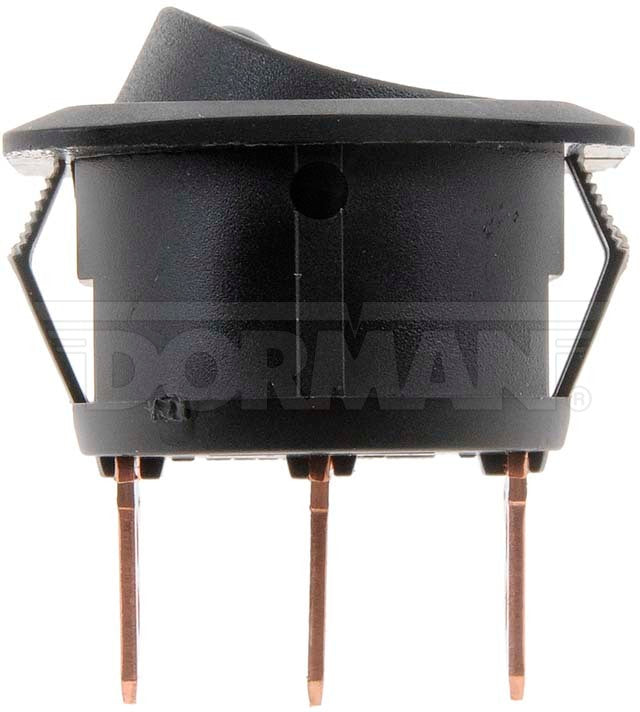 ROCKER RD LED BLACK/GRN