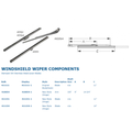 WIPER BLADE 11" HOOK TYPE