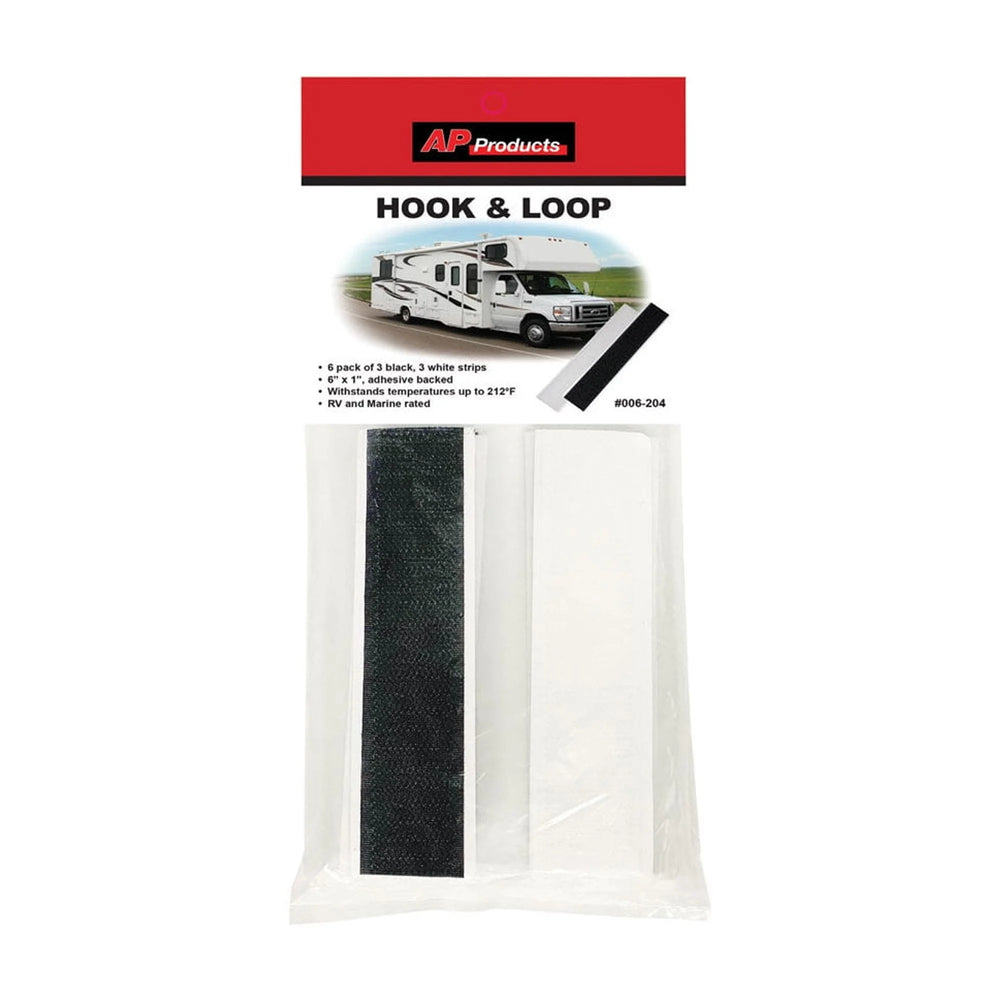 6" HOOK AND LOOP STICKY BACK -