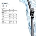 WIPER BLADE 10' REAR FLAT SINGLE