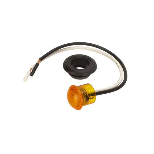 3/4" BULLET LIGHT AMBER LENS AMBE