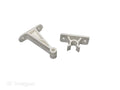 ENTRY DOOR HOLDER PLASTIC CLIP 3IN WHITE