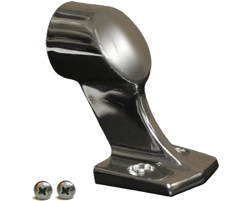 ACC STANCHION 7/8 SS END PC FOR TUBING