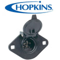 6 POLE ROUND CAR END (PLASTIC)