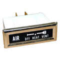 Air Dash Indicator Light for 1976-1986 Jeep CJ-5, CJ-7, CJ-8 Crown Automotive