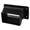 8187 C10 CENTER AIR VENT ADAPTER RH BLACK