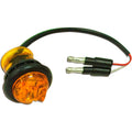 LIGHT,.75IN,RD,MARKER,AMBER, (1) LE