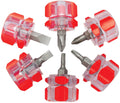 6PC MINI STUBBY SCREWDRIVER SET